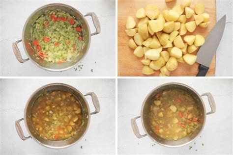 Chunky Vegan Potato Leek Soup Clean Green Simple