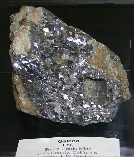 Galena Mineral Information Photos And Facts Sulfide Lead Ore