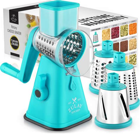 Amazon Rotary Cheese Grater Round Vegetable Mandoline Slicer