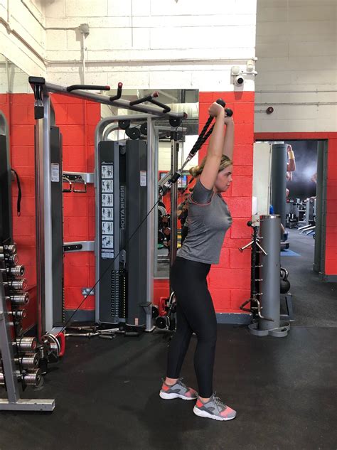 Cable Triceps Extension Exercise Of The Week Westpark Fitness