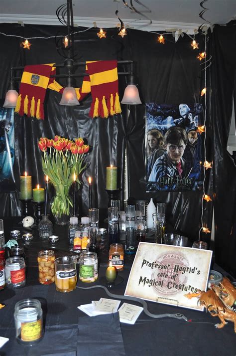 Harry Potter Party Theme Ideas Potter Harry Party Fiesta Cumpleaños