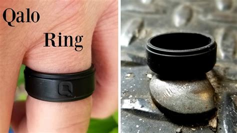 Qalo Ring Review Silicone Wedding Ring For Active People Men Or