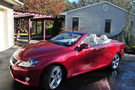 Lexus Isc 250 2 Door Hard Top Convertible Matador Redmica Finish