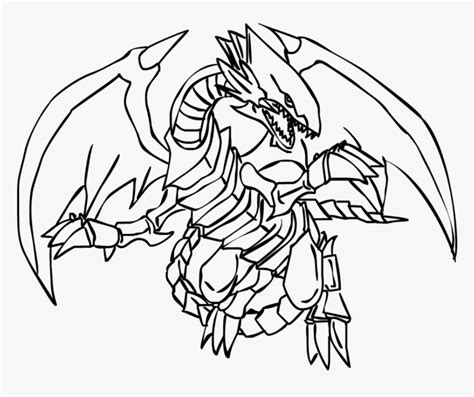 Blue Eyes Ultimate Dragon Coloring Pages