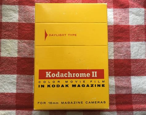 Vintage Kodachrome Ii Color Movie Film In Kodak Magazine For Etsy