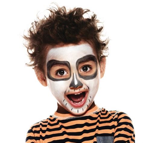 Cheeky Skeleton Face Paint Guide Halloween Face Paint Snazaroo Na