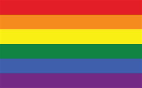 Lgbt Sexual Identity Pride Flags Collection Rainbow Lesbian Gay My