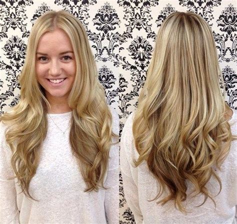 When you have long hair, you need to plan your layers well. Pin on Style: Dark Gold Hair