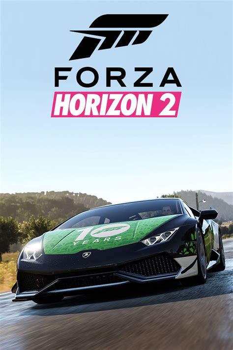 Forza Horizon 2 Ten Year Anniversary Car Pack 2015 Xbox One Box