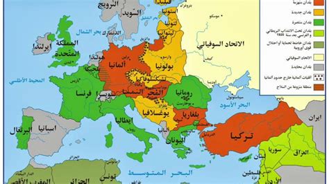 خريطة اوروبا الشرقية