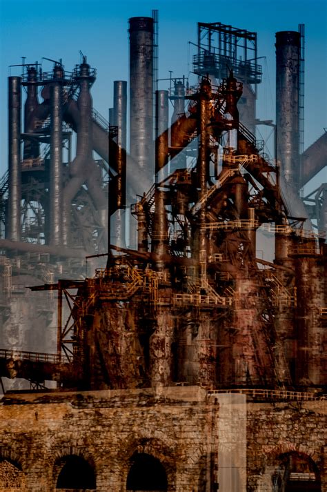 Bethlehem Steel Stacks Creative Ashes Photography