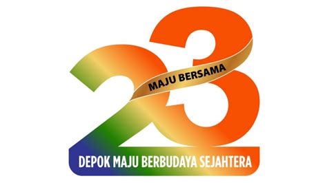 Resmi Logo Hari Jadi Ke 23 Kota Depok Diluncurkan Berikut Maknanya