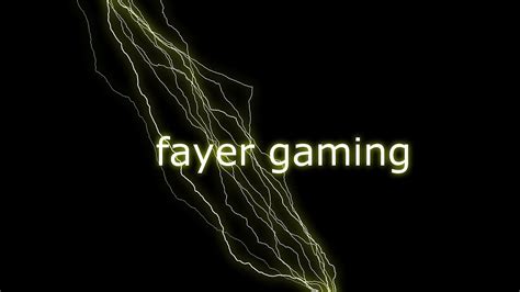 New Channel Fayer Gaming Youtube