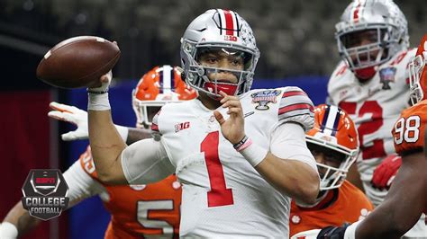 Ohio States Justin Fields Throws 6 TDs In Sugar Bowl HIGHLIGHTS