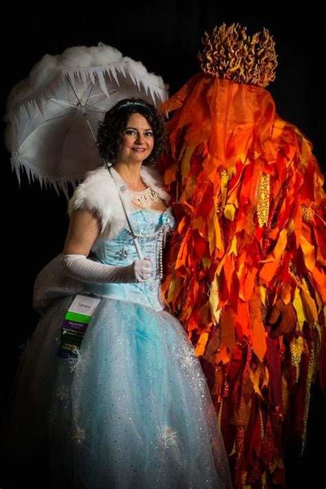 Fire And Ice Costumes Fire Costume Clever Halloween Costumes