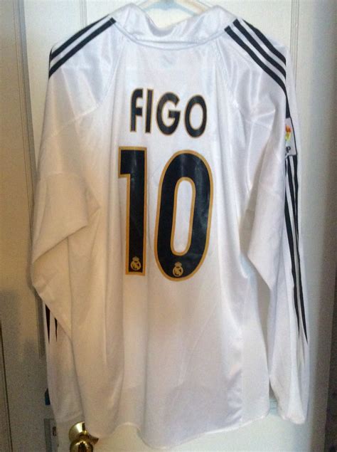 Luis Figo Real Madrid 2003 2004 Soccer Jerseys Real Madrid Sports