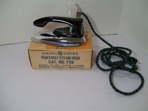 General Electric Automatic Iron Original Box Etsy General Electric