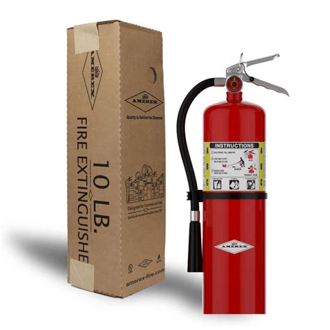 AMEREX 4 A 80 B C 10 Lbs ABC Dry Chemical Fire Extinguisher B456 The