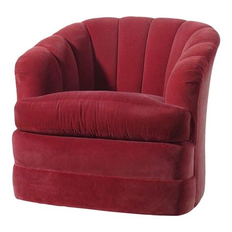 For each of their product lines, ethan allen offers a wide range of options. 90's Ethan Allen Channel Back Swivel Chair in Raspberry ...