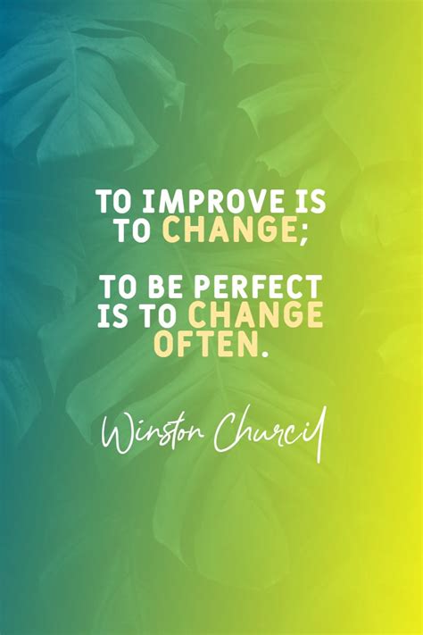Winston Churchill ‘s Quote About Changeintelligenceintelligent To