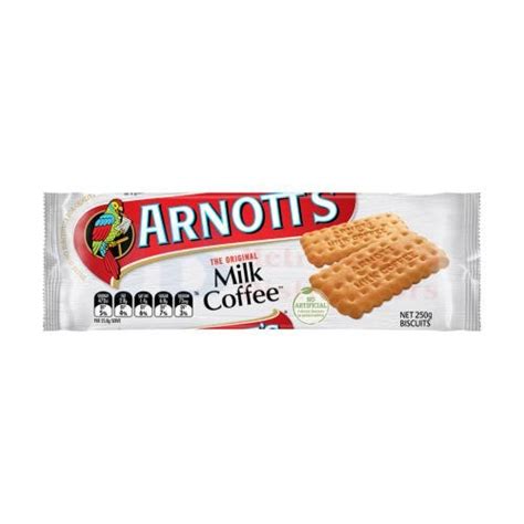250g Arnotts Milk Coffee Biscuit Packets