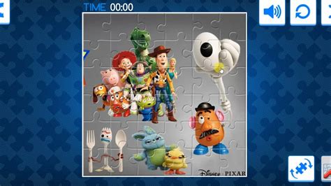 Toy Story 4 Jigsaw Puzzle Game App Nursery Rhymes Buzz Lightyear Bo