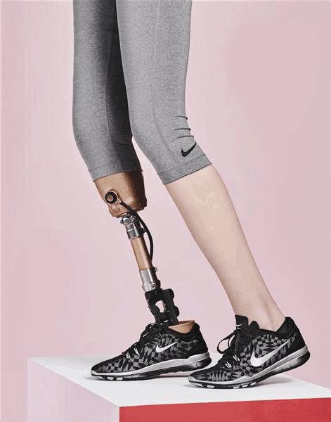 Model With Prosthetic Leg Lands Athleisure Campaign