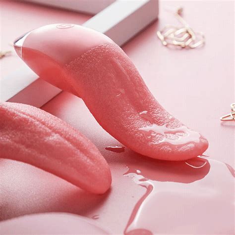 realistic tongue licking vibrator clit g spot heating oral sex toys for women ebay