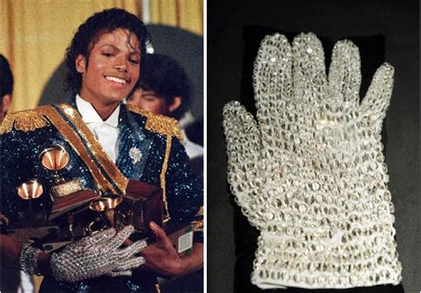 Michael jackson created a dance move that defied gravity. I mean I should get a red Michael Jackson glove / And grab ...