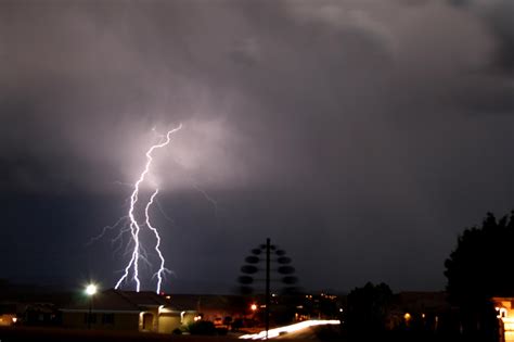 Lightning Blast Strikes Home Cedar City News