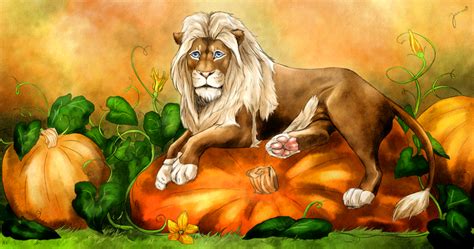 Pumpkin Lion By Junisek On Deviantart