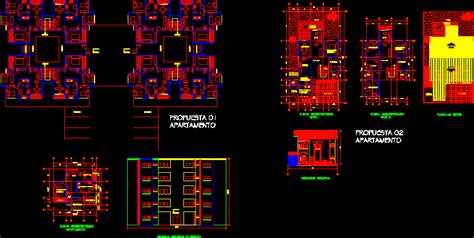 Apartment Dwg Plan For Autocad Designs Cad