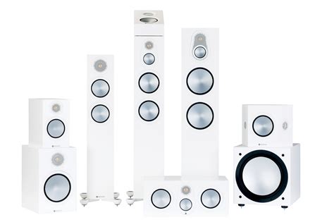Monitor Audio Silver 7g Two Channel And Atmos Home Cinema Loudspeaker