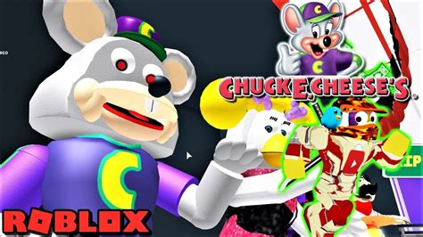 Escape Chuck E Cheese Animatronic The Weird Side Of Roblox Chuck