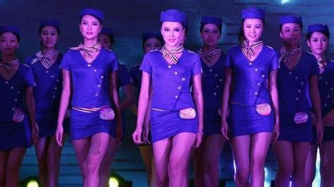 Flight Attendant Beauty Contest Charm Angel Held In Henan Cn
