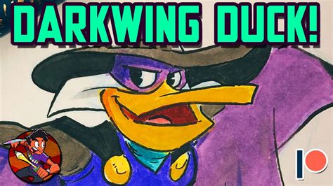 wyatt draws darkwing duck reboot youtube