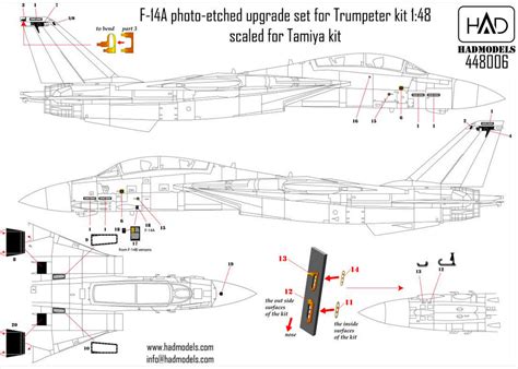 F 14 Updgrade Set Had Models 448006