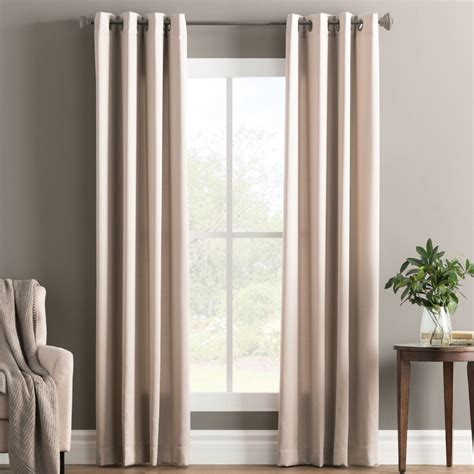 Wayfair Basics Solid Room Darkening Thermal Grommet Single Curtain