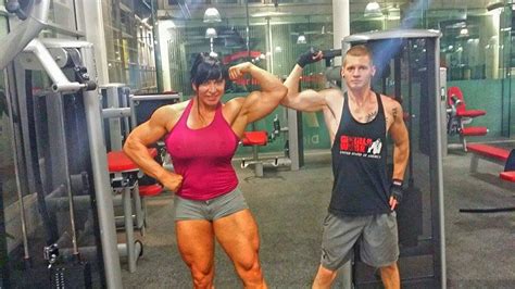 Muscle Girls Larger Than Men