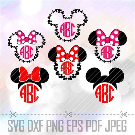Pin on Minnie Mickey Mouse SVG