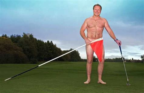 Putt It Away Golfers Brave Cold For Naked Charity Calendar Manchester Evening News