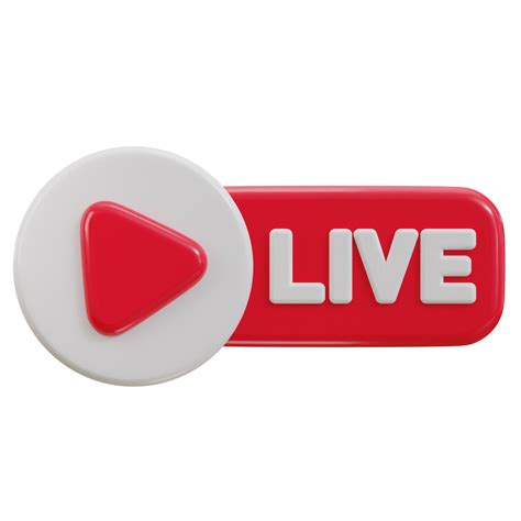 3d Live Streaming Icon 30762548 Png
