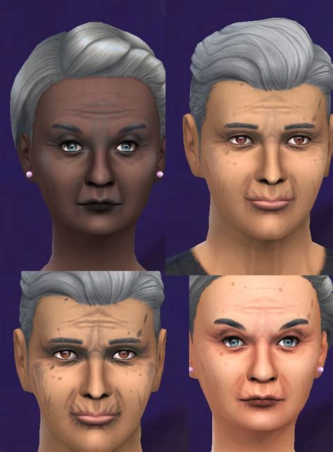 Old Age Tat Sims 4 Sims 4 Custom Content Sims