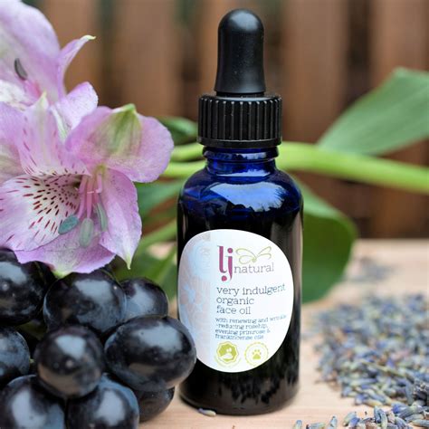 Very Indulgent Organic Face Oil Lj Natural Organic Beauty Products