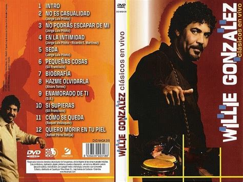 Willie Gonzalez Clasicos En Vivo Caratula DVD Galería de