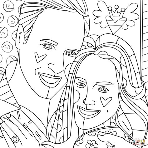 Romero Britto Coloring Pages Coloring Pages