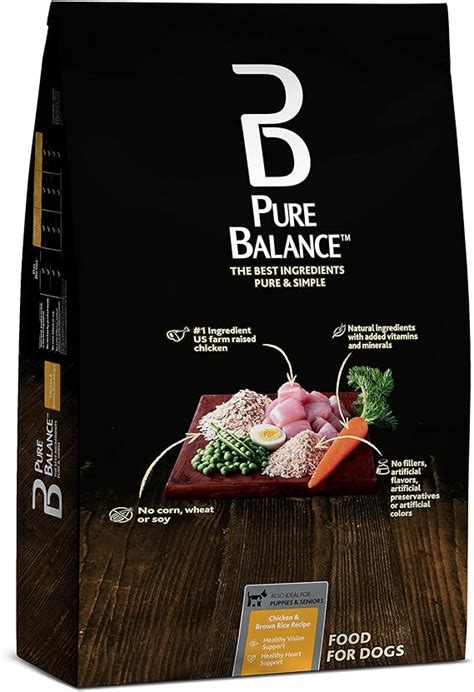 Pure Balance Chicken And Brown Rice Recipe Dry Dog Food 30