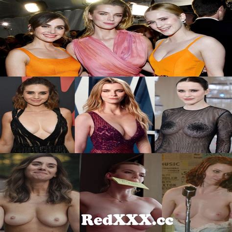 Alison Brie Betty Gilpin Rachel Brosnahan Together Cleavage