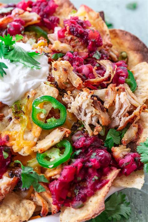Thanksgiving Leftover Turkey Nachos Olivia S Cuisine