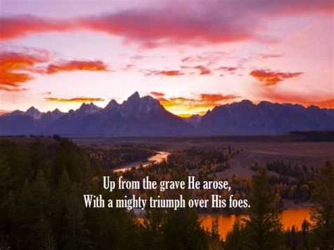 Low in the grave he lay, jesus my savior, waiting the coming day, jesus my lord! Christ Arose! (Low in the Grave He Lay) - YouTube